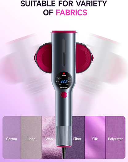 2-in-1 Handheld Steamer & Iron for Clothes — 1200W, 15-Second Heat-Up, Travel-Ready