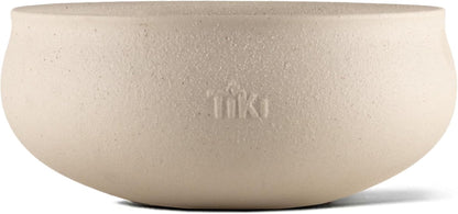 Citronella Candle 2-Pack – 7-Inch White Wax Bowl with Concrete Finish – Outdoor Decorative Candles for Patio, Deck, Garden, Backyard & Camping