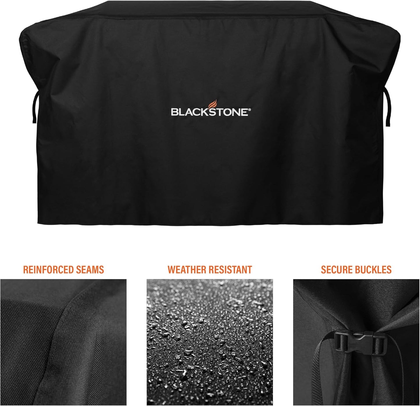 Blackstone 2450AZ 28" Omnivore Griddle with Hood Bundle | Includes 28" Griddle with Hood, Soft Cover, and Two Spatulas, Two Burner, Propane