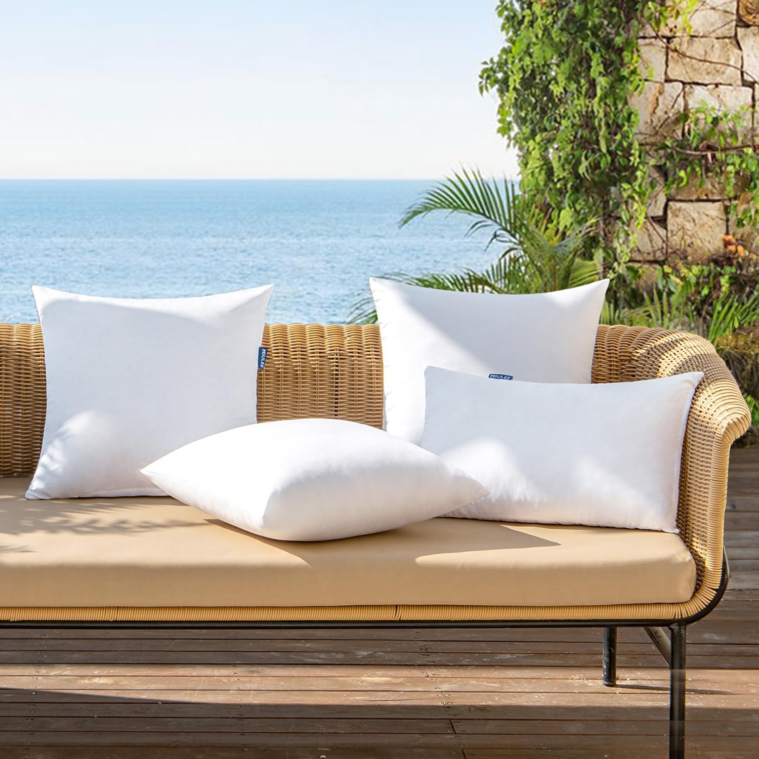 18X18 Outdoor Pillow Inserts - 2 Pack