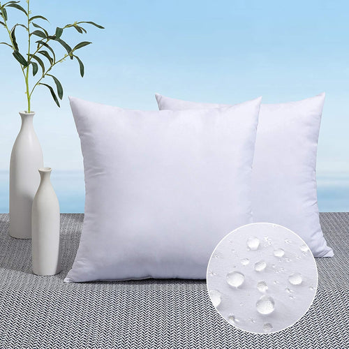 18X18 Outdoor Pillow Inserts - 2 Pack