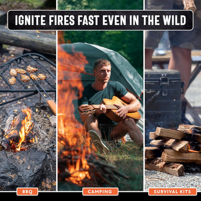 Fatwood Fire Starter Sticks — 100% Natural, Resin-Rich Kindling