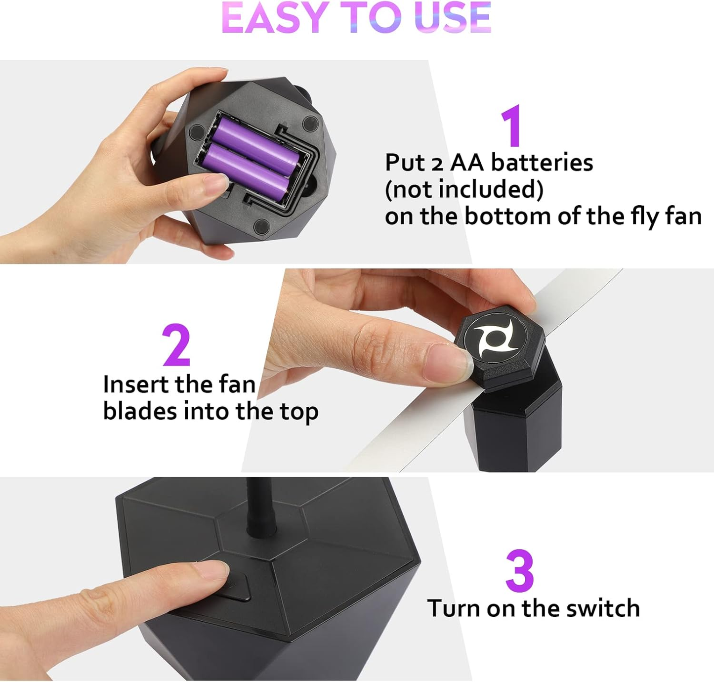 Fly Fans for Tables, Fly Repellent Fan