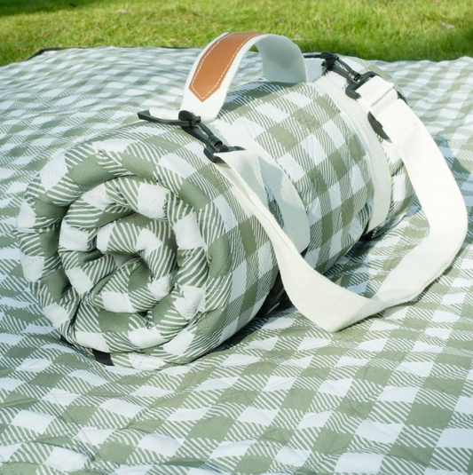 Oversized Waterproof Picnic Blanket — 80" × 80"
