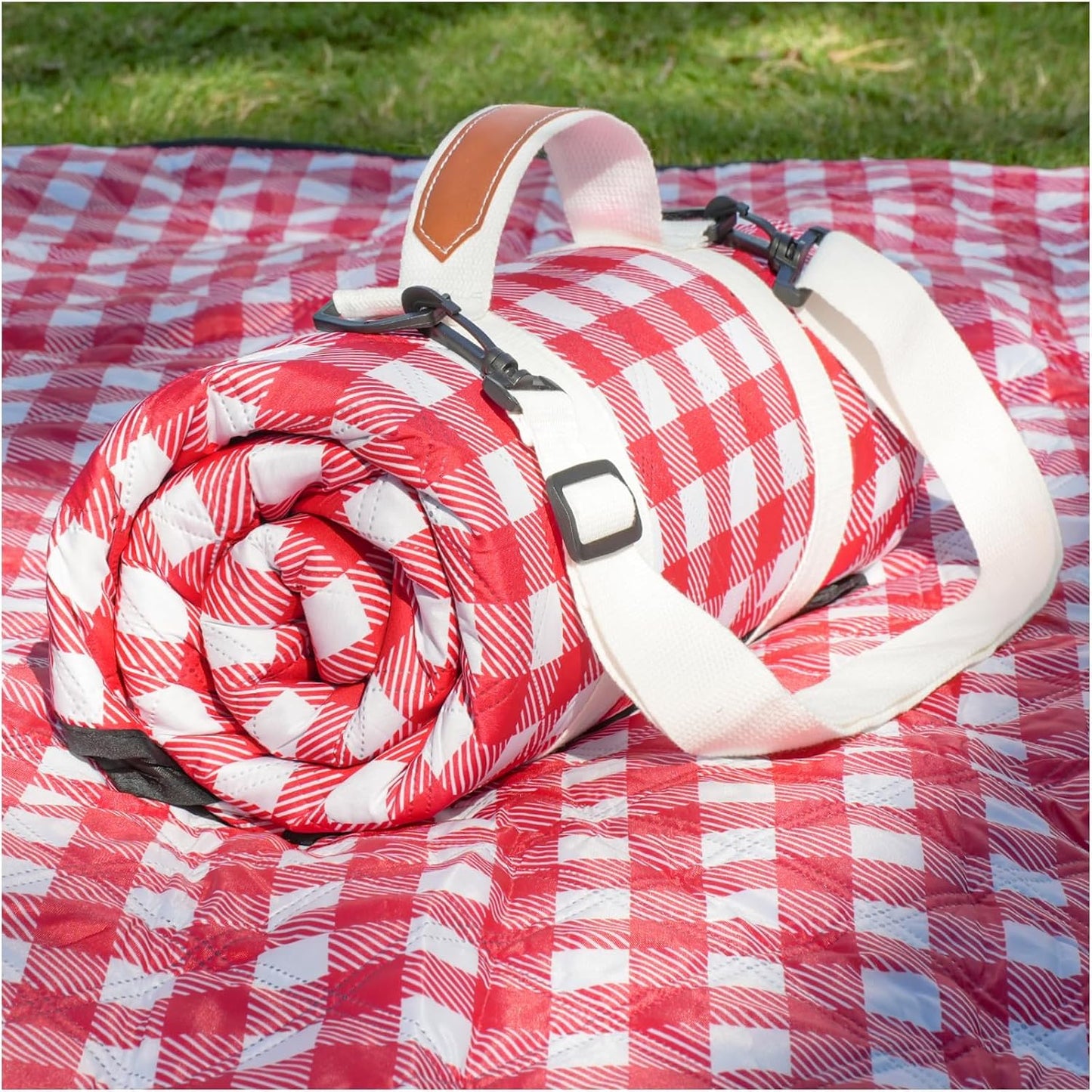 Oversized Waterproof Picnic Blanket — 80" × 80"